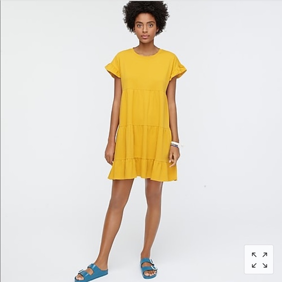 j crew swingy tiered jersey dress J. Womens dresses
